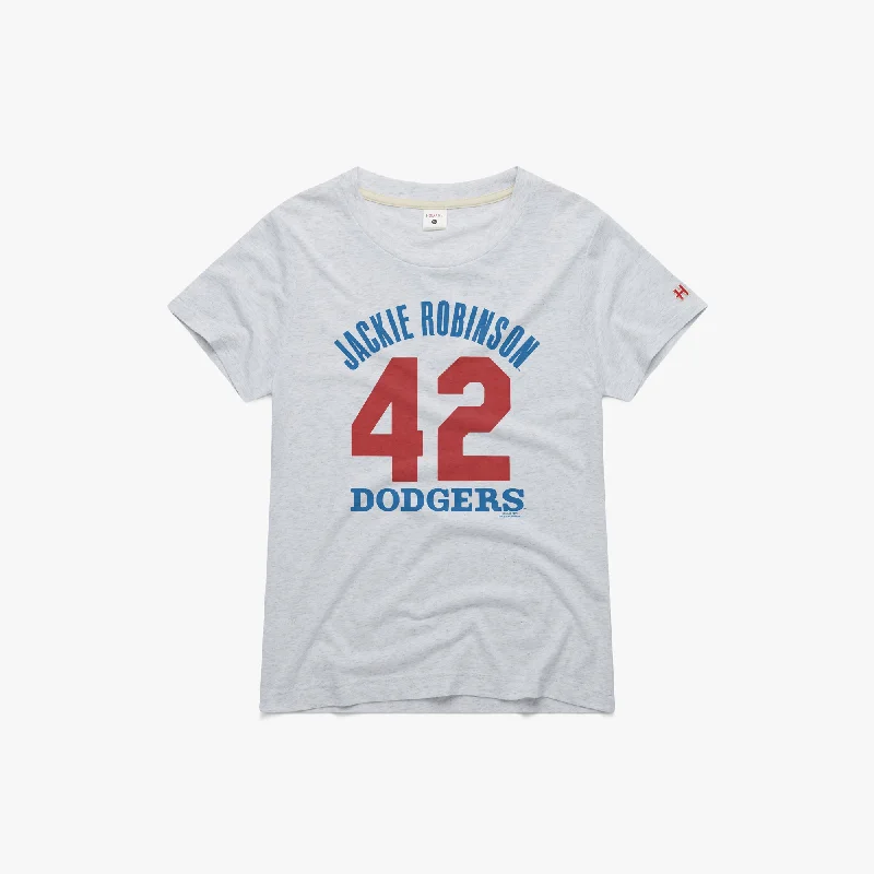 Women's Blouse with Mandarin CollarWomen's Dodgers Jackie Robinson 42