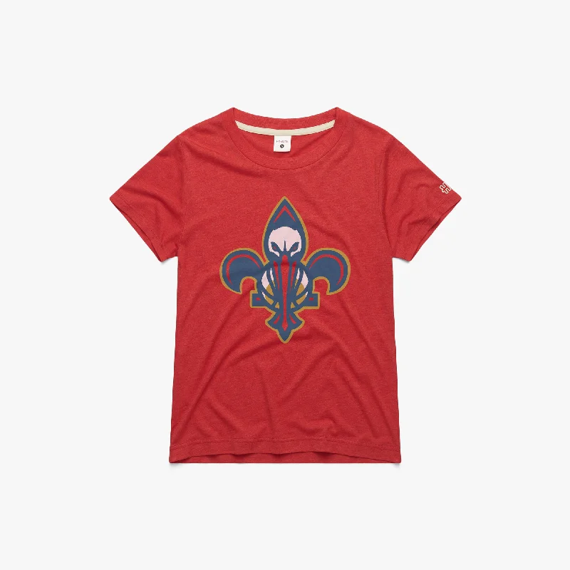 Women's Blouse with BeltWomen's New Orleans Pelicans Logo