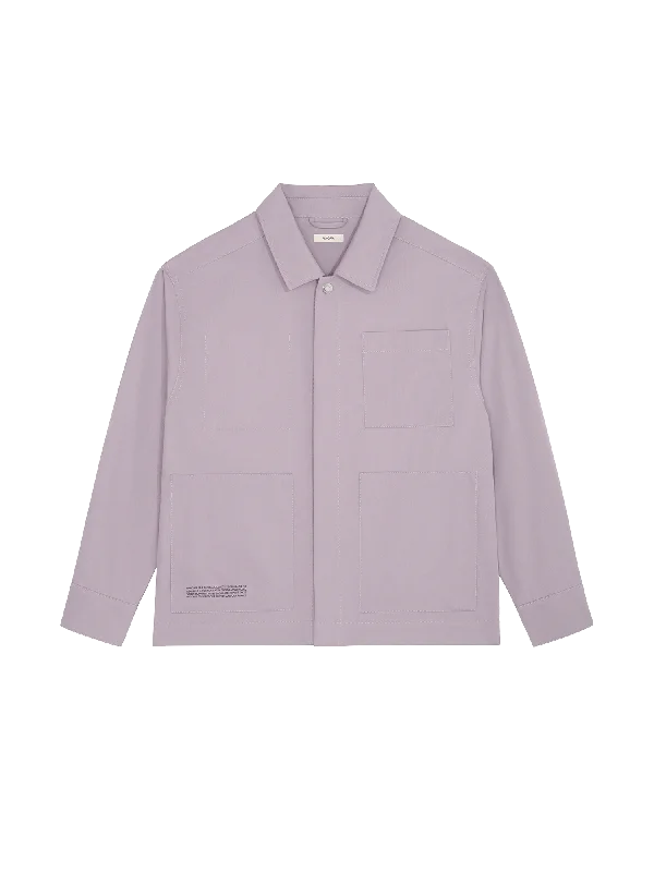 Women's Cotton BlouseWomen's DNA Utility Jacket—raisin purple