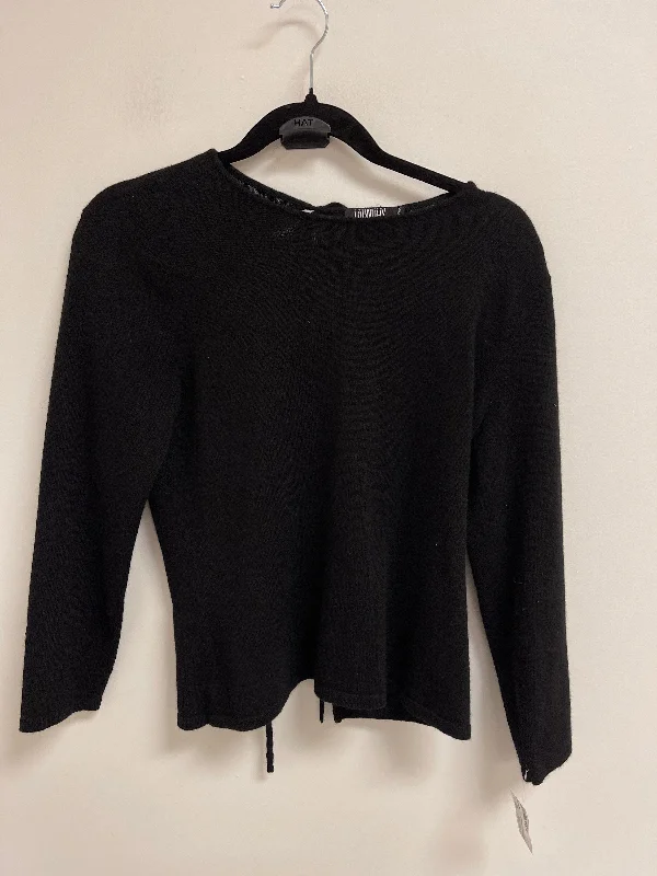 Women's Polish Wool SweatersCardigan By Laundry In Black, Size: L