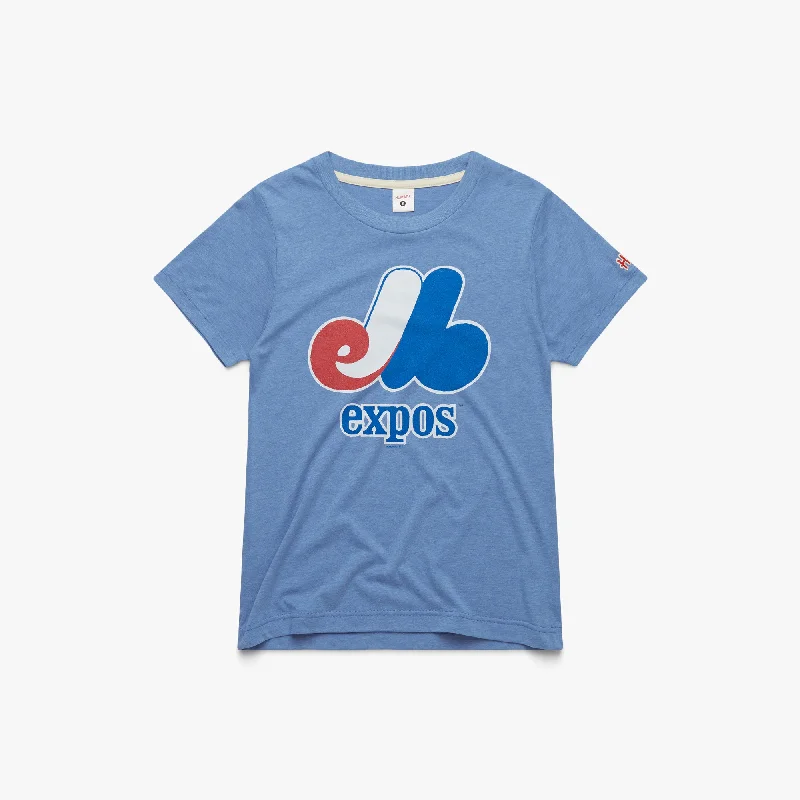 Women's Blouse with FlouncesWomen's Montreal Expos '69