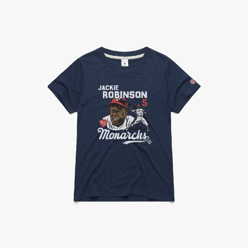 Women's Blouse with Sweetheart CollarWomen's KC Monarchs Jackie Robinson