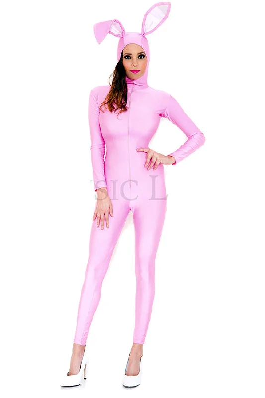 women's pajamas with built-in shortsPlayfully Pink Rabbit Costume