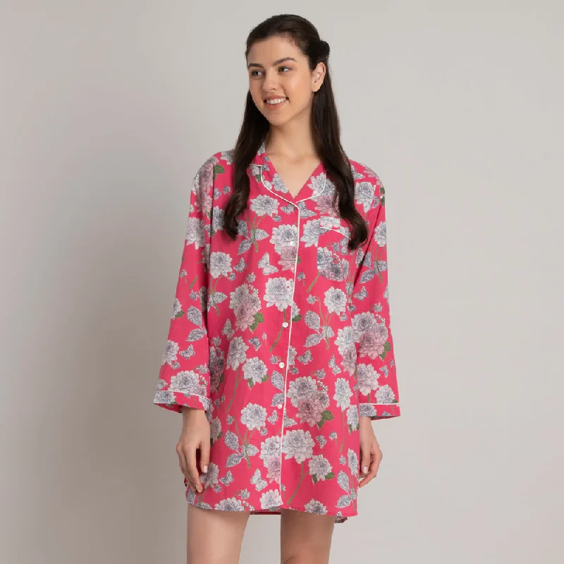 women's pajamas for those who seek ultimate relaxationDahlia Nightshirt