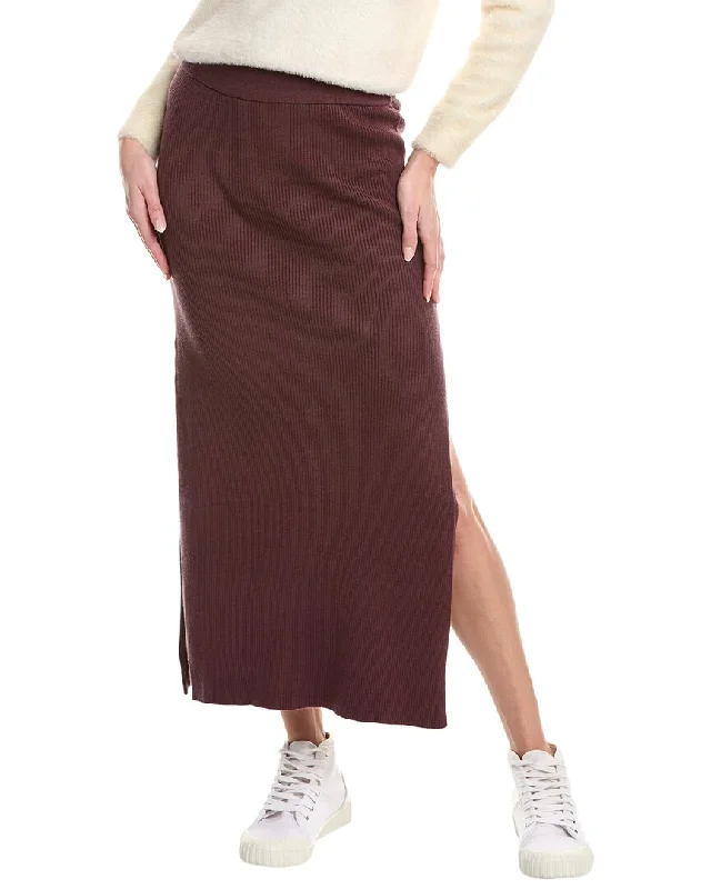 Women's Preppy SkirtsSplendid Rib Knit Skirt