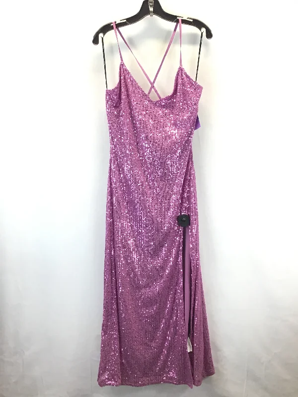 Women's Sheath DressesDress Party Long By Forever 21 In Purple, Size: Xl