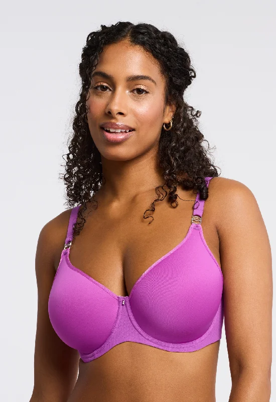 plus-size lace panties with a high-waisted design, full coverage, and tummy control for all-day wearseamless bra with soft cups for all-day comfortSUBLIME SPACER BRA