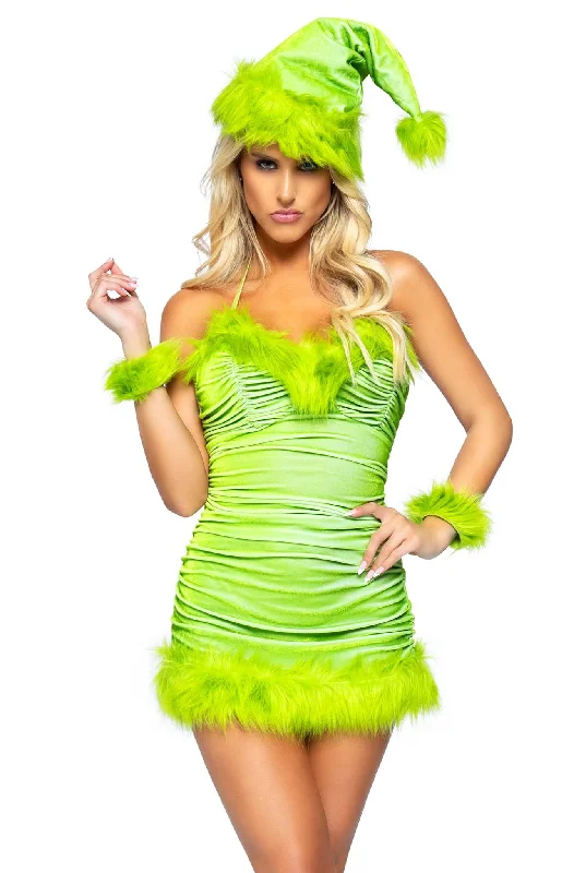 women's pajamas with a stylish cutChristmas Baddie Costume