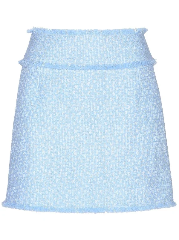 Women's Textured SkirtsDolce & Gabbana Women's Skirts Clear blue