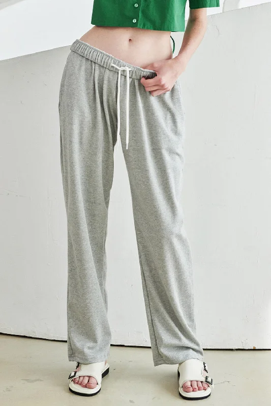 Women's Jodhpurs with Boat CollarGabi Wide-leg Sweatpants