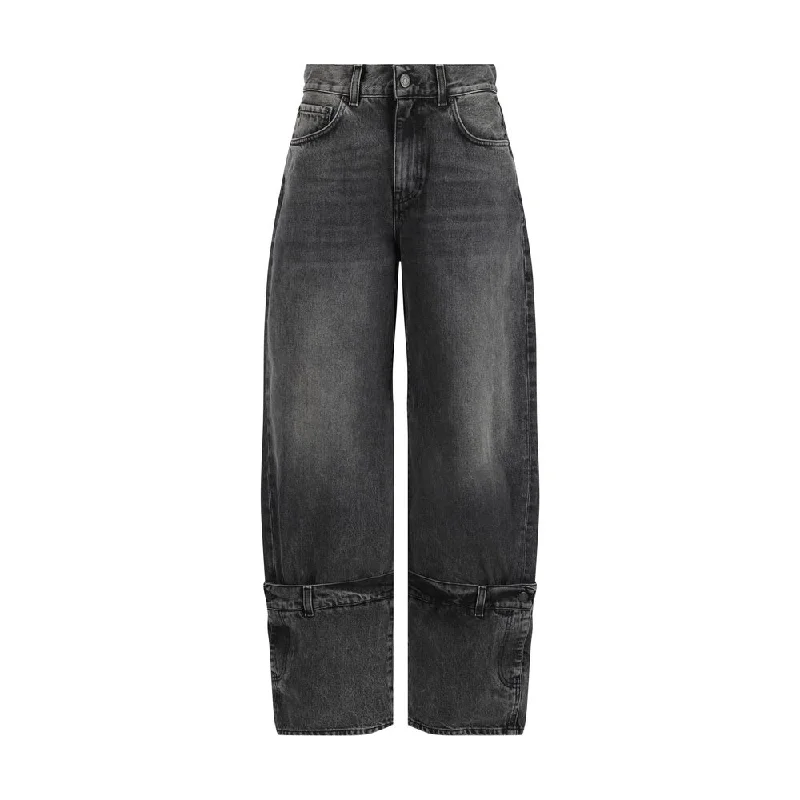 Women's Jodhpurs with V-Shaped HemHaikure Hurley Women's Jeans