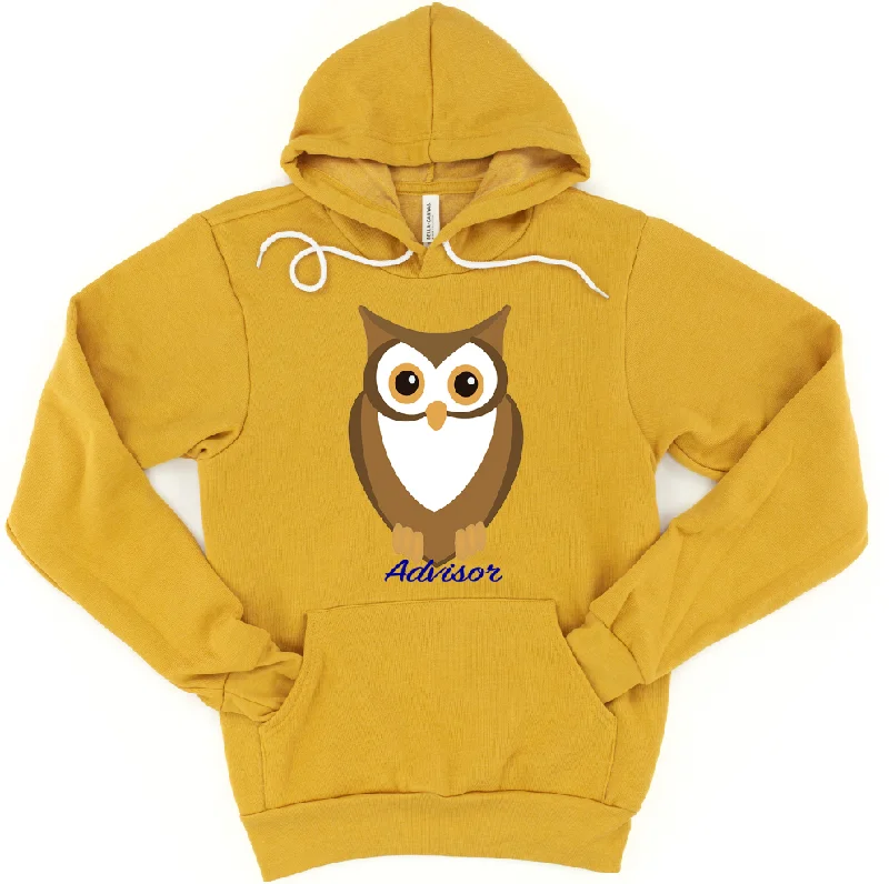 Women's Hooded Sweatshirts with Paisley LiningAdvisor Owl Hoodie (S-3XL) Unisex - Multiple Colors!