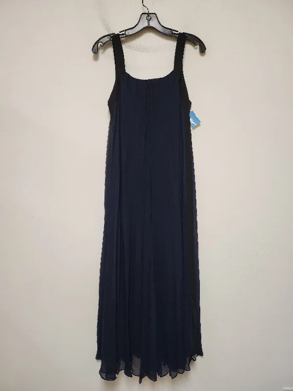 Women's Square Collar DressesDress Casual Maxi By Club Monaco In Black & Blue, Size: Xxs