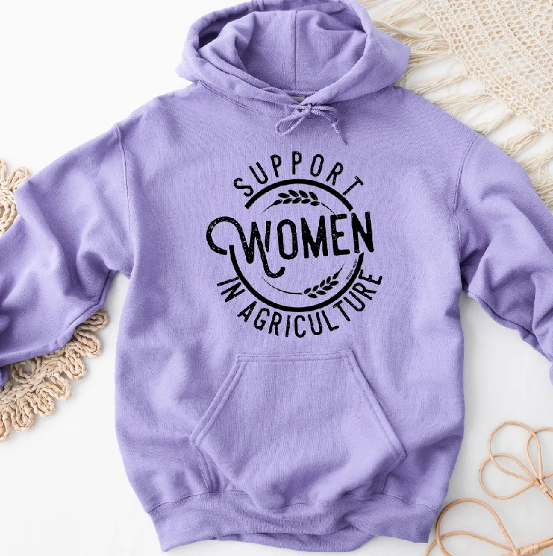 Women's Hooded Sweatshirts with Linen LiningSupport Women in Agriculture Hoodie (S-3XL) Unisex - Multiple Colors!