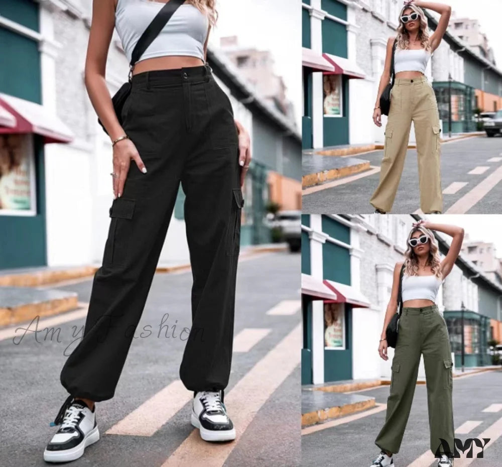 Women's Jodhpurs with Wide CollarAmy Fashion - quick sell European and American women's trousers