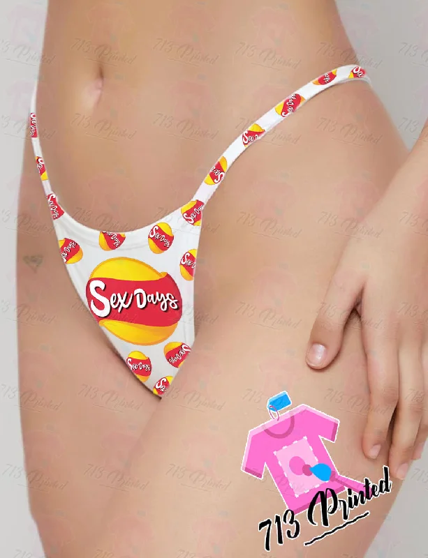 plus-size seamless panties in a variety of colorsCustom funny logo Thong Panties   With Your Words Custom Printed Sexy Fun Funny