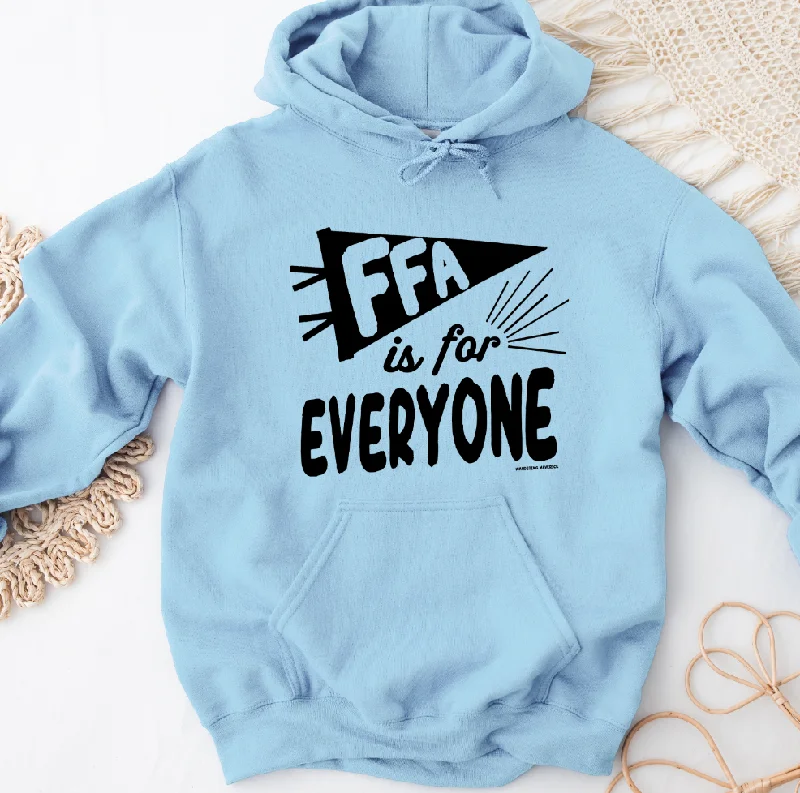 Women's Hooded Sweatshirts with Welt PocketsFFA Is For Everyone Hoodie (S-3XL) Unisex - Multiple Colors!