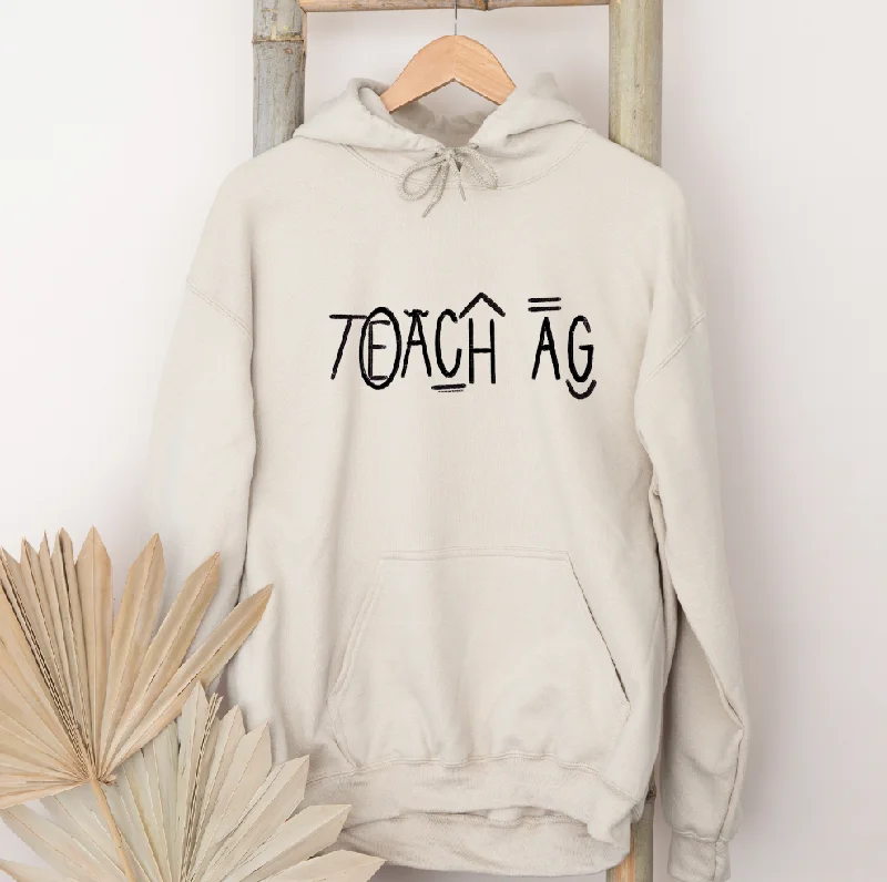 Women's Hooded Sweatshirts with Silk LiningBranded Teach AG Hoodie (S-3XL) Unisex - Multiple Colors!