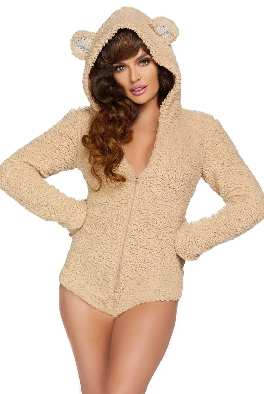 women's pajamas for a night of restTeddy Bear Ultra Soft Bodysuit