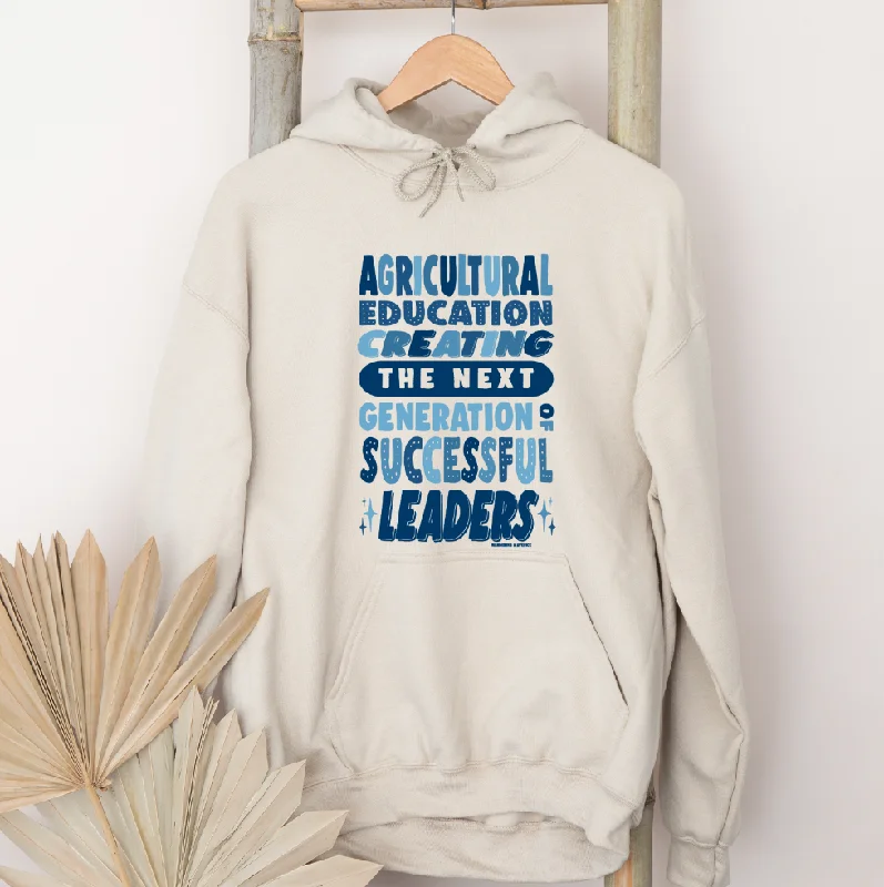 Women's Hooded Sweatshirts with Silk LiningAgricultural Eduction, Creating Leaders  Hoodie (S-3XL) Unisex - Multiple Colors!