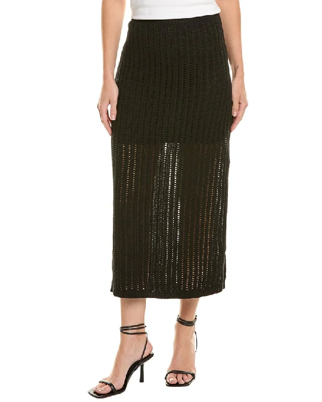 Women's Striped SkirtsSaltwater Luxe Suzi Midi Sweater Skirt