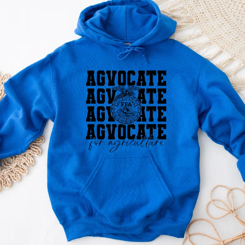 Women's Hooded SweatpantsBlack Emblem Agvocate For Agriculture Hoodie (S-3XL) Unisex - Multiple Colors!