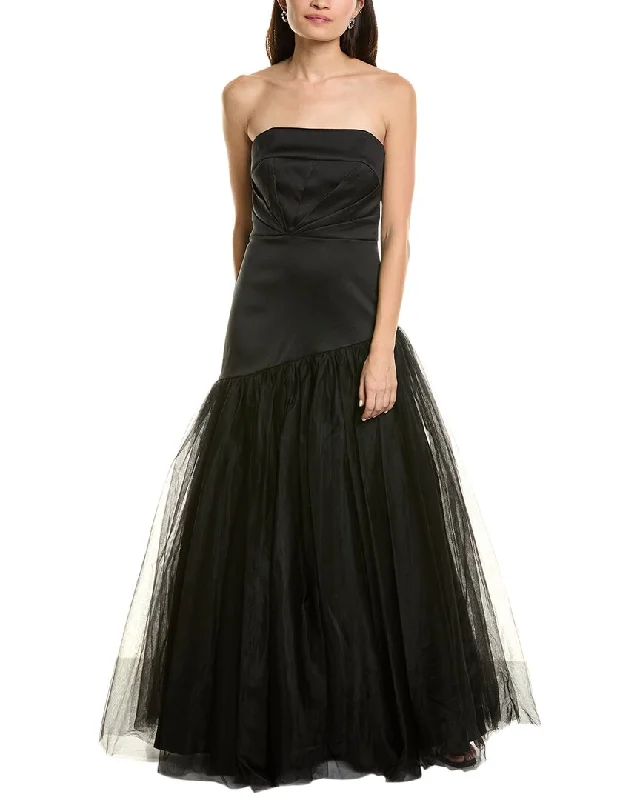 Women's Vintage SkirtsAidan Mattox Tulle Skirt Gown