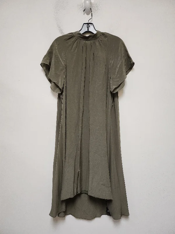 Women's V-Shaped Collar DressesDress Casual Maxi By Club Monaco In Green, Size: Xxs