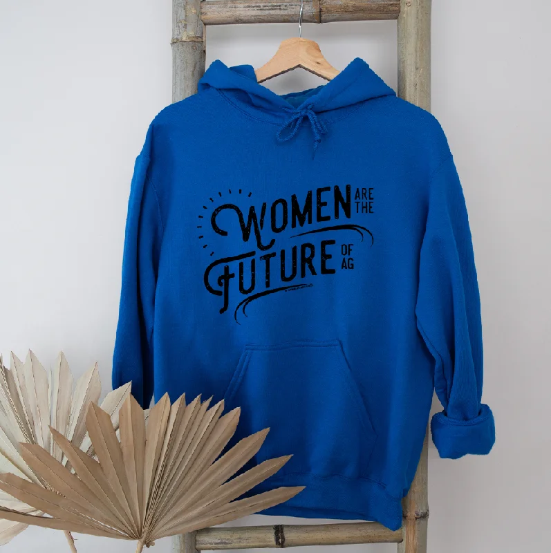 Women's Hooded Sweatshirts with Mesh LiningWomen Are The Future of Ag Hoodie (S-3XL) Unisex - Multiple Colors!