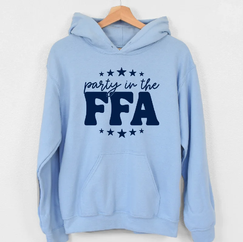 Women's Hooded Sweatshirts with Flannel LiningParty in the FFA Hoodie (S-3XL) Unisex - Multiple Colors!