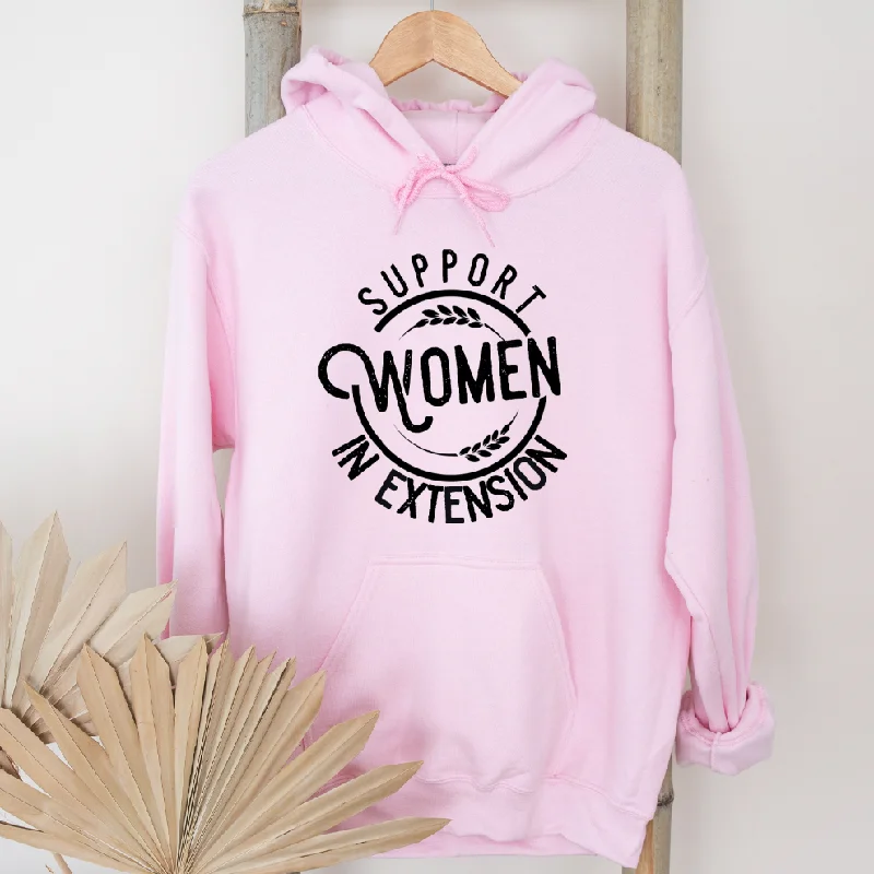 Women's Hooded SweatshirtsSupport Women in Extension Hoodie (S-3XL) Unisex - Multiple Colors!