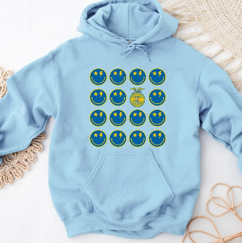 Women's Hooded SweatshirtsFFA Emblem Smile Group Hoodie (S-3XL) Unisex - Multiple Colors!