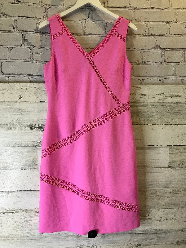 Women's Boat Collar DressesPink Dress Casual Short Banana Republic, Size S