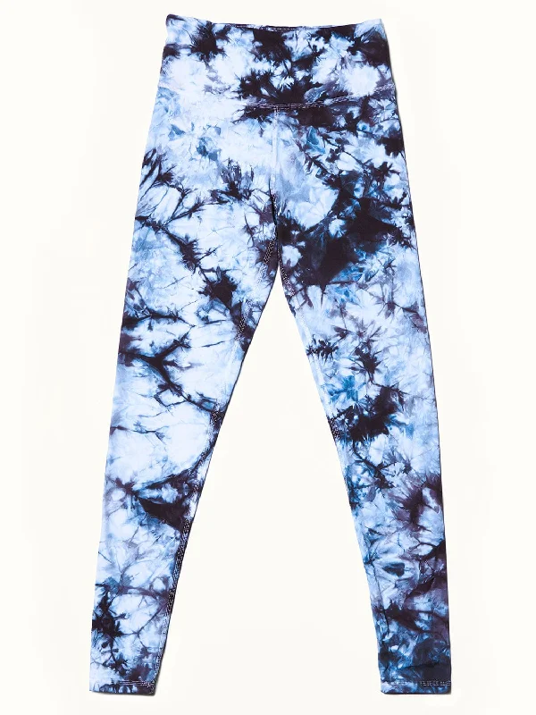 women's pajamas for those who want to feel pampered and lovedALAMAE Women's Dani Tie-Dye Legging in Blue