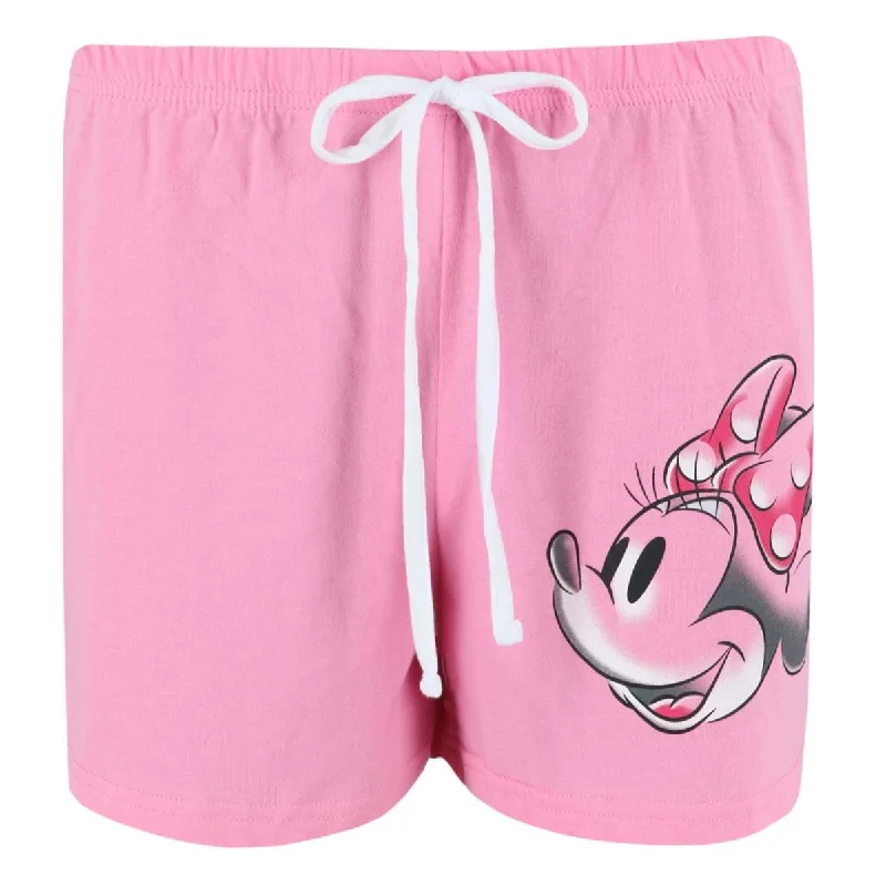 women's pajamas for yoga and meditationJerry Leigh Women's Disney Minnie Mouse Shorts