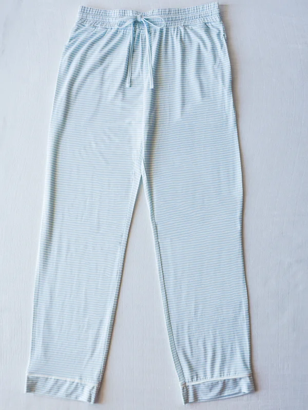 floral print women's pajamasMen's Cloud Lounge Pants - Sky Blue Stripes