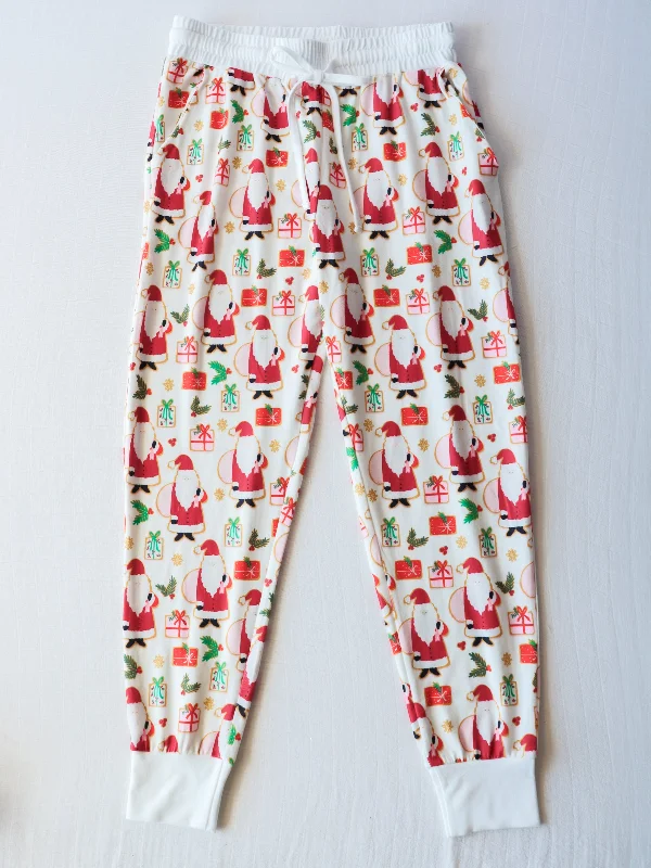 women's pajamas for a night of deep sleepMen's Joggers - Santa Claus Comes Tonight