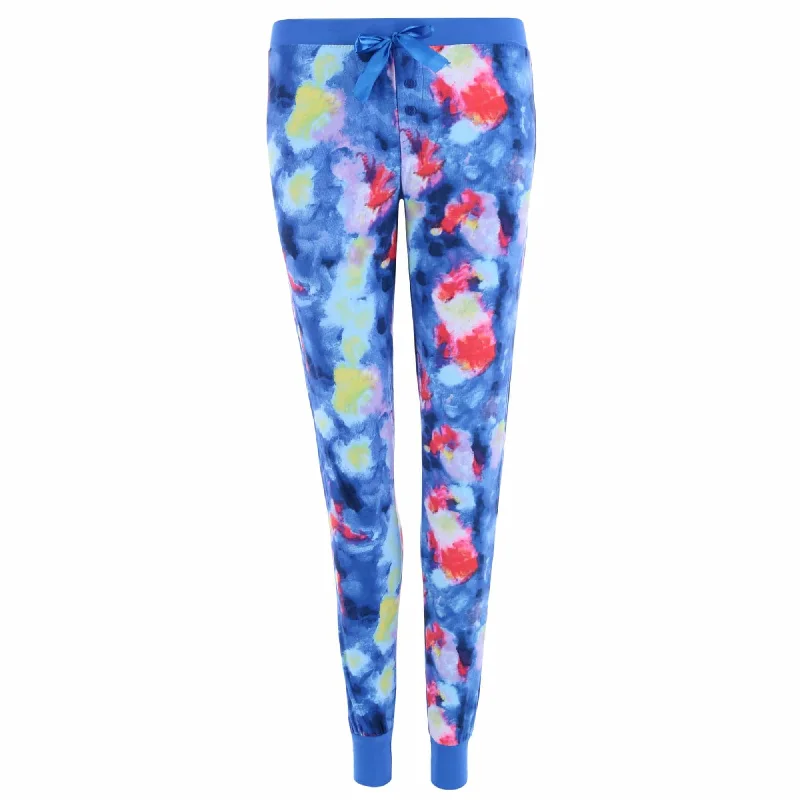 women's pajamas with a subtle shimmer5 More Minutes Women's Tie Dye Jogger Pants