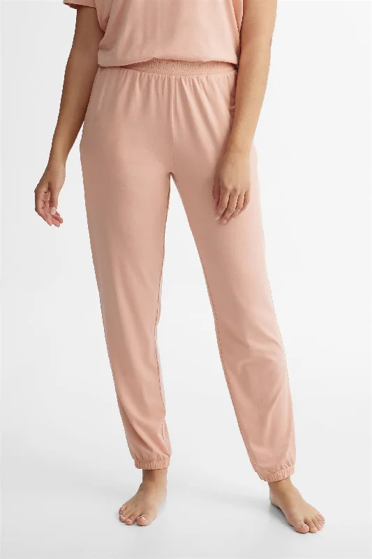 women's pajamas with hidden pocketsPantalon pyjama en Moss - Femme