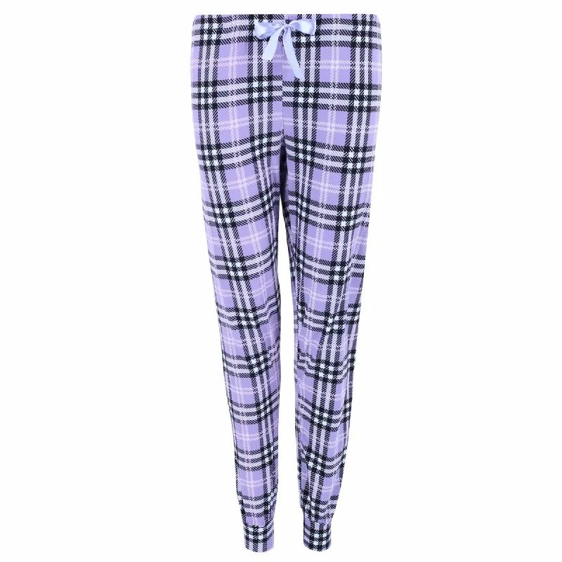 women's pajamas for those who cherish their bedtime routinesSleep Junkie Women's Plaid Jogger Sleep Pants