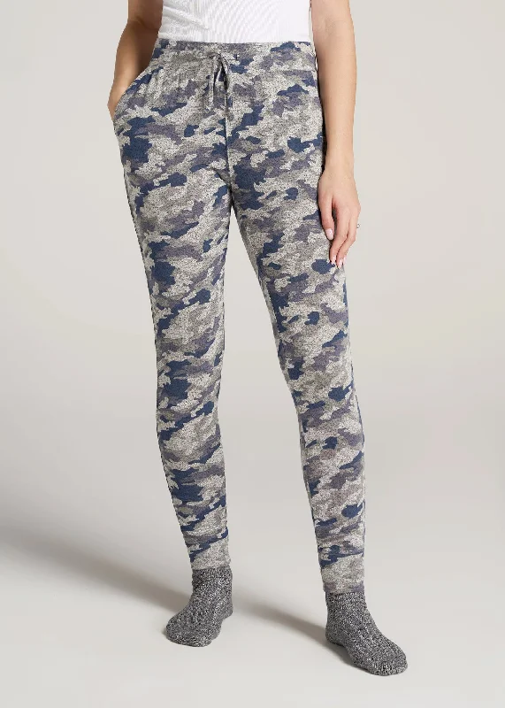 women's pajamas for those who seek cozy, all-night comfortCozy Lounge Joggers for Tall Women in Camo