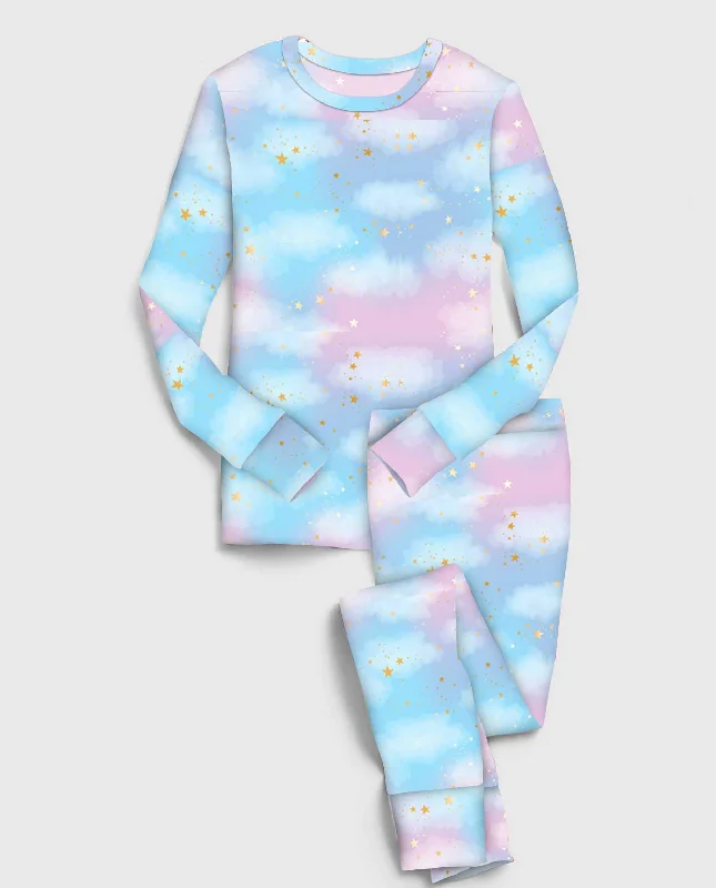 women's pajamas with pockets on legs[Pre Order] Whimsical & Wild Sweet Dreams - Bamboo Long Sleeve Lounge Set (EST SHIP LATE MARCH)