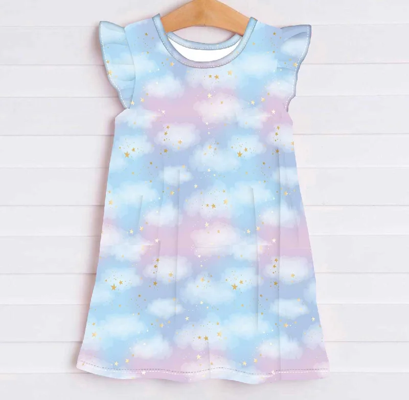 women's pajamas for winter warmth[Pre Order] Whimsical & Wild Sweet Dreams - Girls Bamboo Slumber Dress (EST SHIP LATE MARCH)