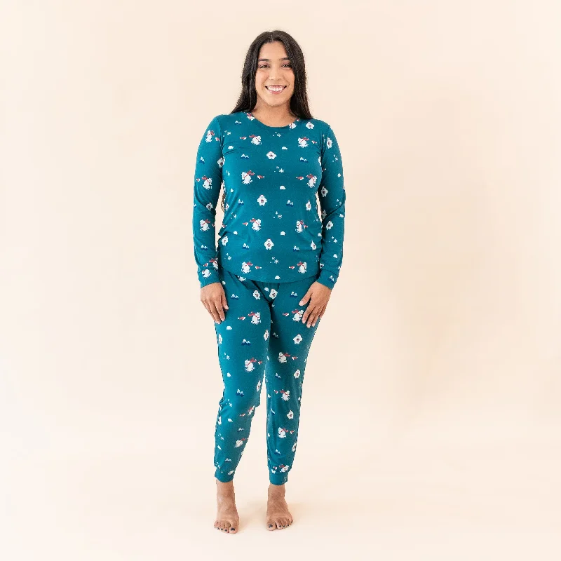 cozy women's flannel pajamasWomen's Jogger Pajama Set in Yeti